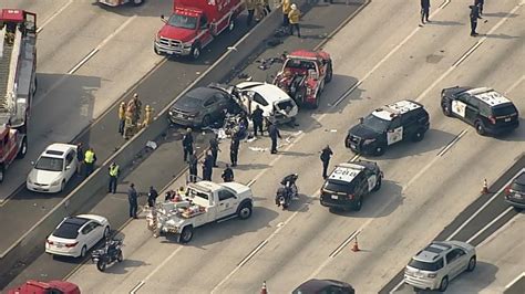 1 Killed, 3 Injured in Wrong-Way Accident on 10 Freeway [Los Angeles, CA]